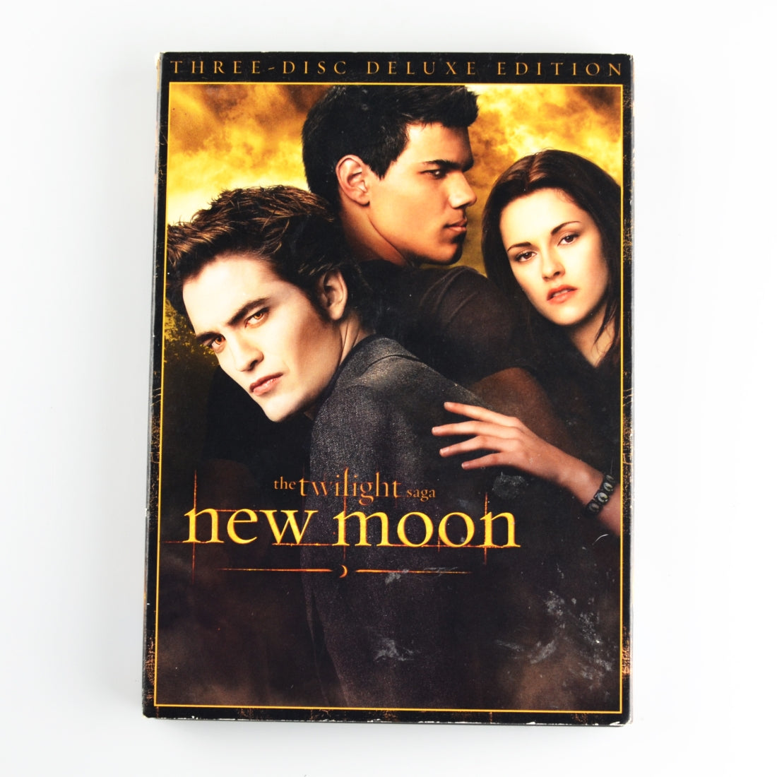 New Moon: The Twilight Saga (DVD, 2010, 3-Disc Set) Kristen Stewart, Robert Pattinson