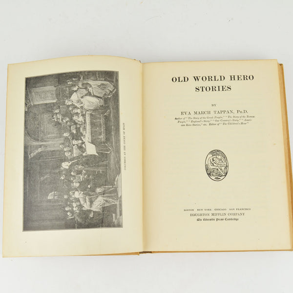 Old World Hero Stories by Eva March Tappan - 1911