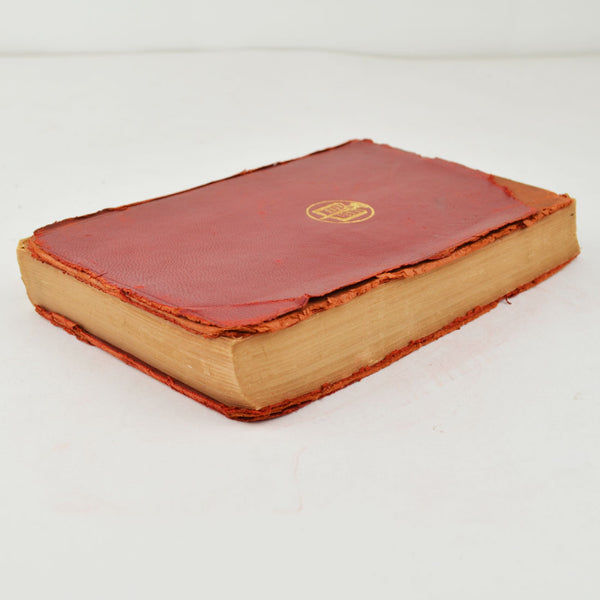 The Origin of Species by Charles Darwin - Red Faux Leather - Burt Company 1920-37