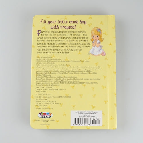 Precious Moments: Little Book of Prayers by Thomas Nelson - Board Book