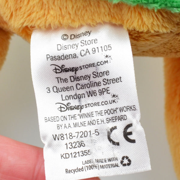 Winnie The Pooh Plush Dapper Bow Tie Sweater Disney Store 15" Tartan Plaid
