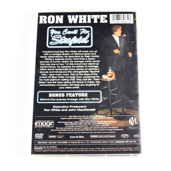 You Can't Fix Stupid (DVD, 2005) Ron White - Stand-Up Comedy