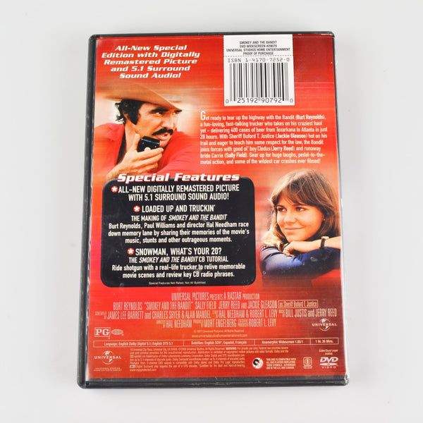 Smokey And The Bandit (DVD, 2006) Burt Reynolds, Sally Field, Jerry Reid