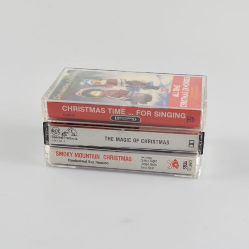 Christmas Cassette Tape Lot Of 3 - Magic of Christmas Chevron, Cumberland Gap