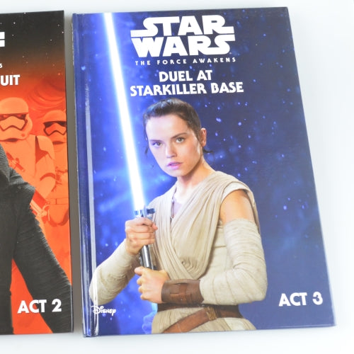 Star Wars The Force Awakens by Benjamin Harper Acts 1-3 Disney Book Lot of 3