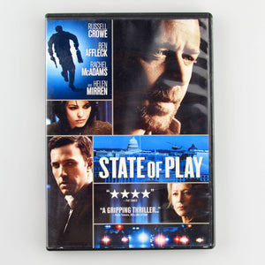 State Of Play (DVD, Widescreen, 2009) Russell Crowe, Ben Affleck