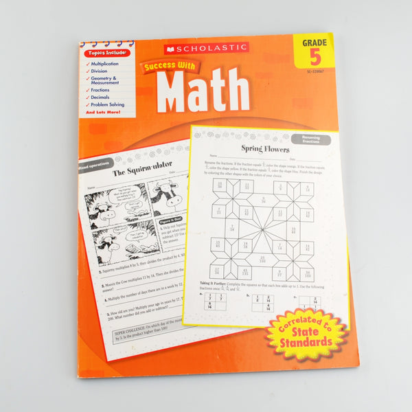 Success With Math Grade 5 by Scholastic Teaching Resources