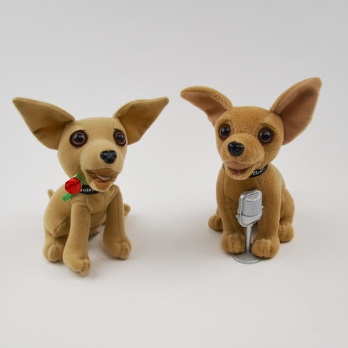 Yo Quiero Taco Bell Talking Chihuahua Dog Plush  - Lot of 2 - No Sound