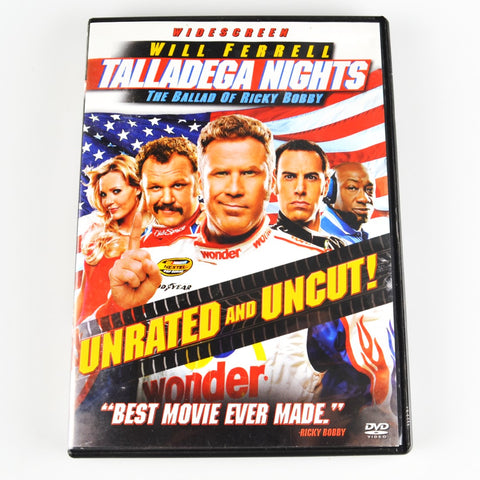 Talladega Nights: The Ballad Of Ricky Bobby (DVD, 2006, Widescreen) Will Ferrell