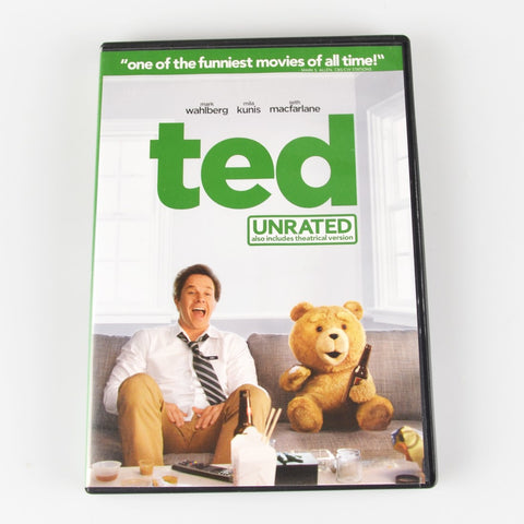 Ted (DVD, 2006) Mark Wahlberg, Mila Kunis, Seth Macfarlane