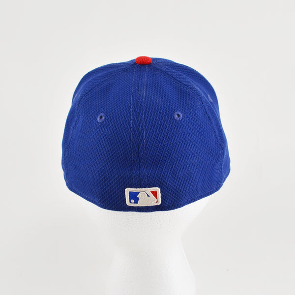 Texas Rangers Blue / Red New Era 59Fifty Authentic MLB Fitted Hat Youth Size 6 3/8