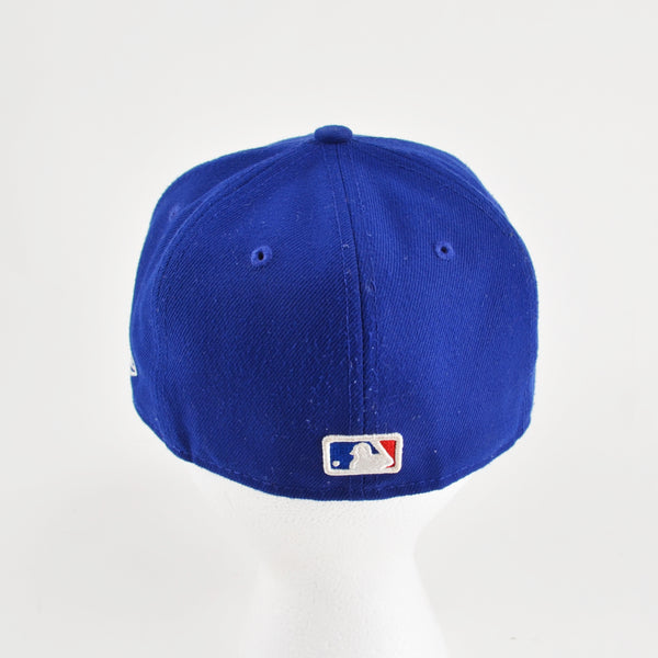 Texas Rangers Blue New Era 59Fifty Authentic MLB Fitted Hat Youth Size 6 5/8