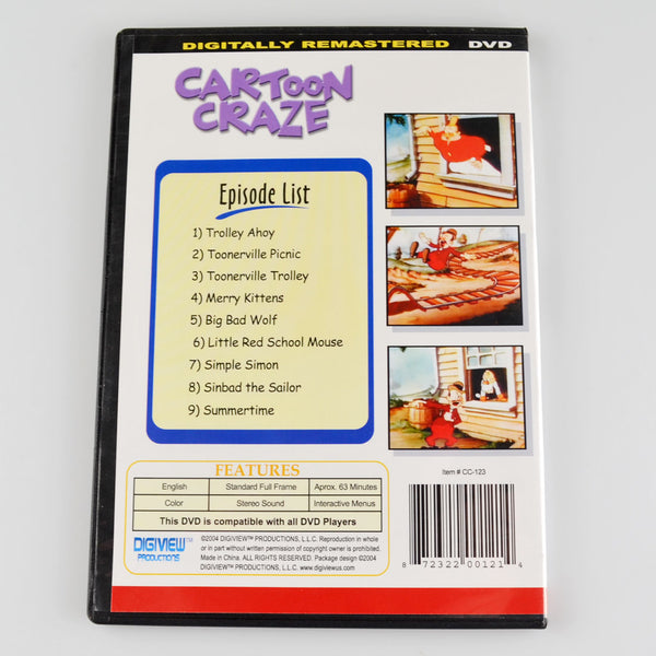 Cartoon Craze: Toonerville (DVD, 2004) Classic Animation Vol. 23 - Digiview