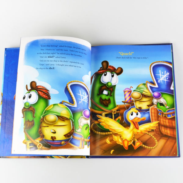 VeggieTales Three Pirates and A Duck by Doug Peterson - Values to Grow By Series