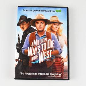 A Million Ways To Die In The West (DVD, 2014) Seth MacFarlane, Liam Neeson