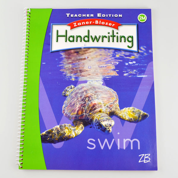 ZB Handwriting 2M Teacher Edition by Zaner-Bloser - Grade 2
