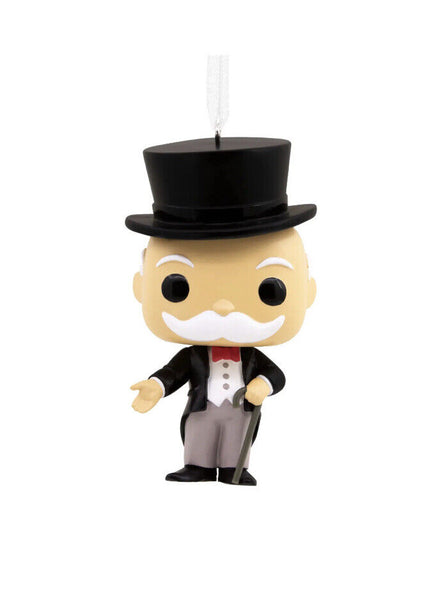 Funko Pop! Mr. Monopoly Hallmark Christmas Tree Ornament Walmart Exclusive NEW