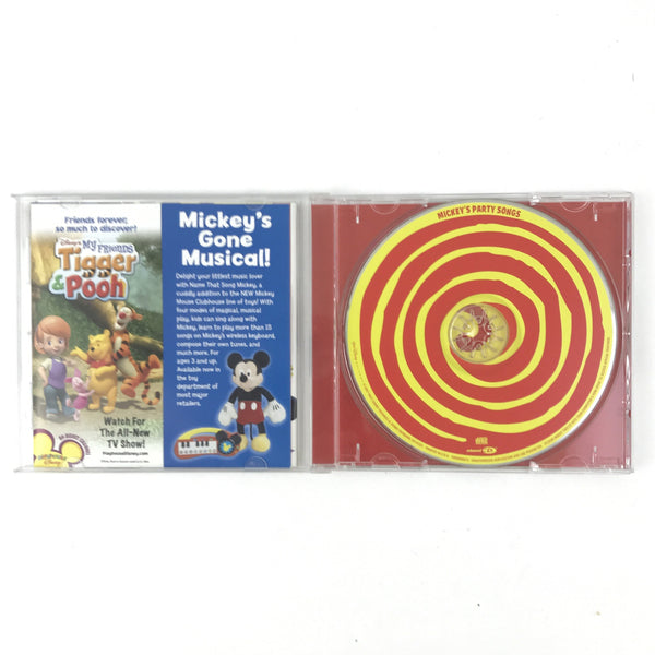 Mickeys Party Songs (CD, Walt Disney Records)