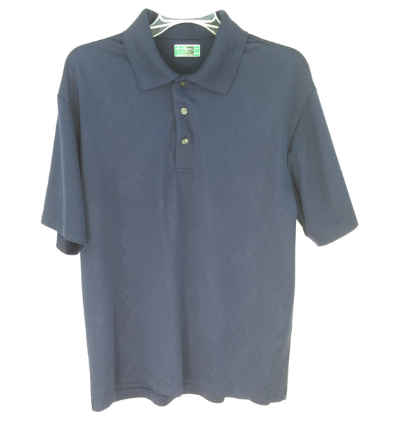 Ben Hogan Performance Golf Polo Shirt - Navy Blue - Size Large 42/44