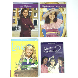 Lot of 4 American Girl - Rebecca, Lanie and Minute Mysteries Books