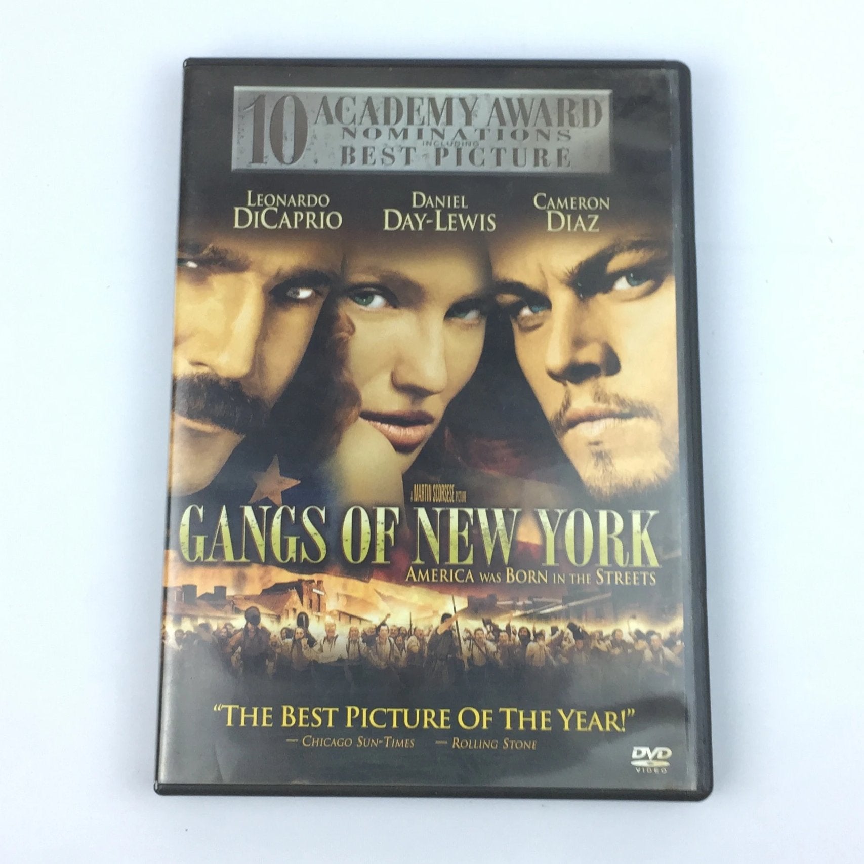 Gangs Of New York (DVD, 2003) Leonardo DiCaprio, Daniel Day-Lewis, Cameron Diaz