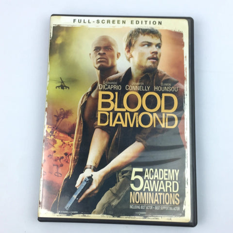 Blood Diamond (DVD, 2006, Full Screen) Leonardo DiCapro, Jennifer Connelly, Djimon Hounsou