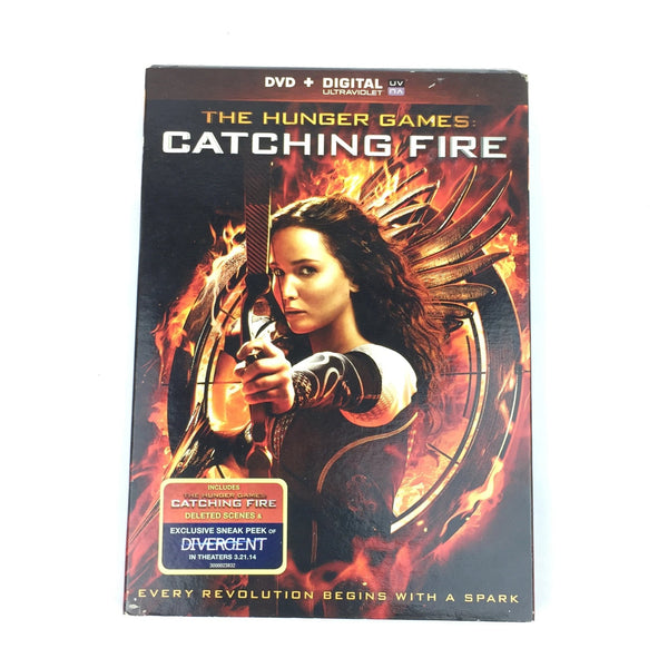 Hunger Games - Catching Fire (DVD, 2013) Jennifer Lawrence