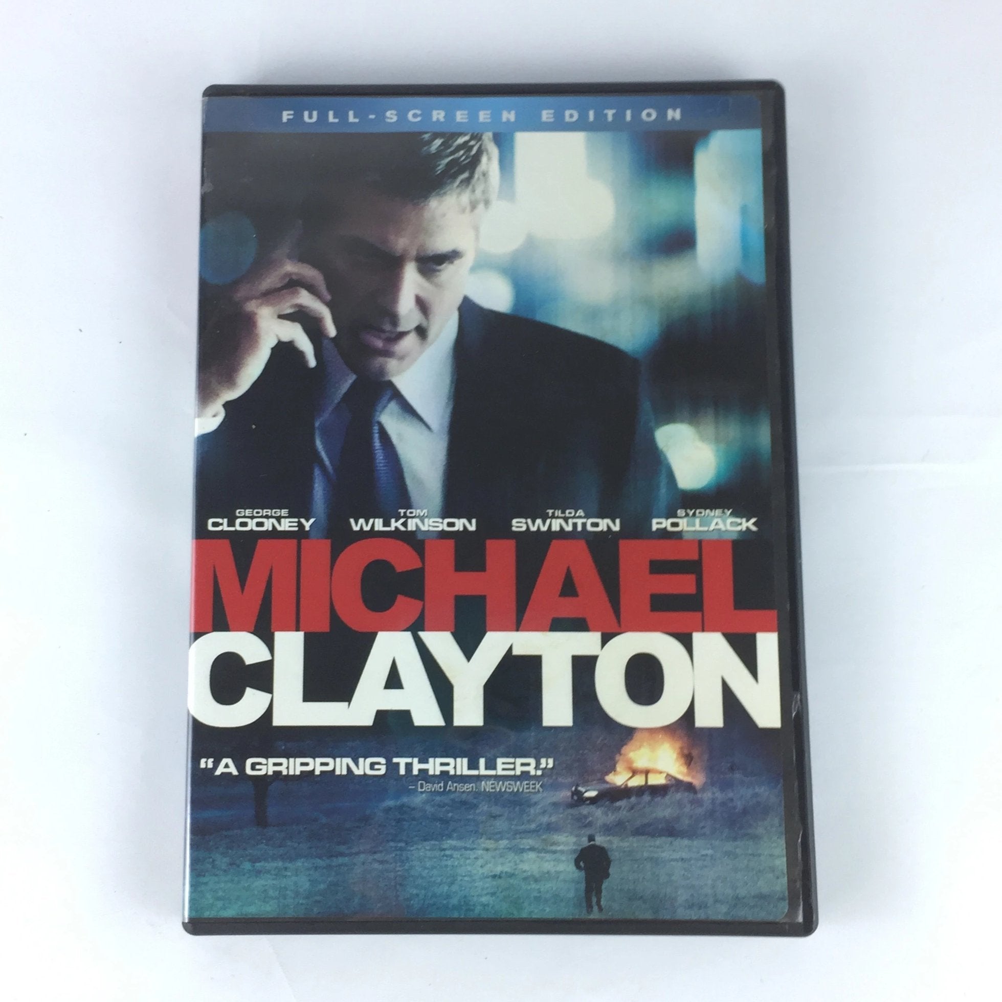 Michael Clayton (DVD, 2007, Full Screen) George Clooney, Tom Wilkinson