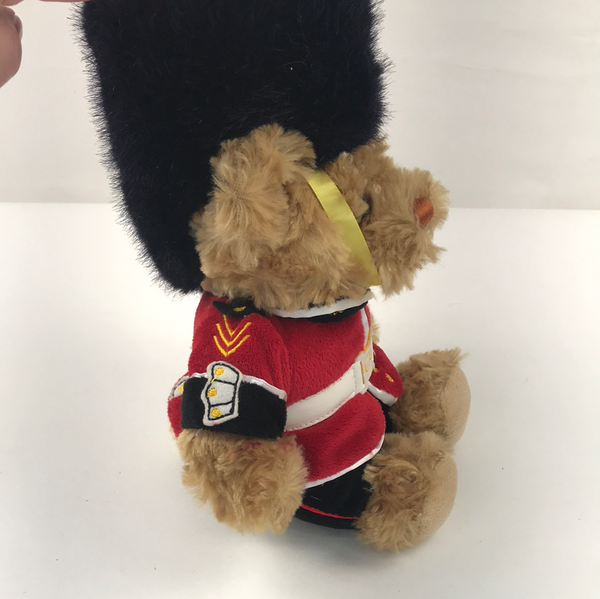 Vintage Keel Toys British Soldier Teddy Bear Plush Toy With Tags - 13"