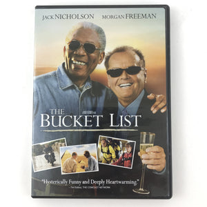 The Bucket List (DVD, Double Sided) Jack Nicholson, Morgan Freeman