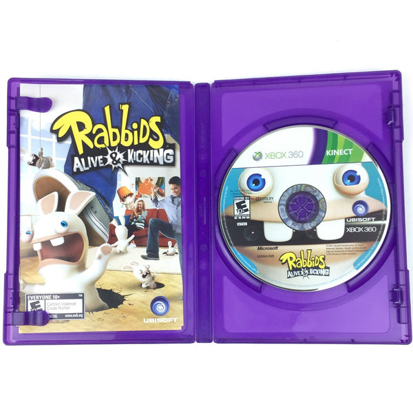 Rabbids: Alive & Kicking - XBOX 360 Kinect - Complete