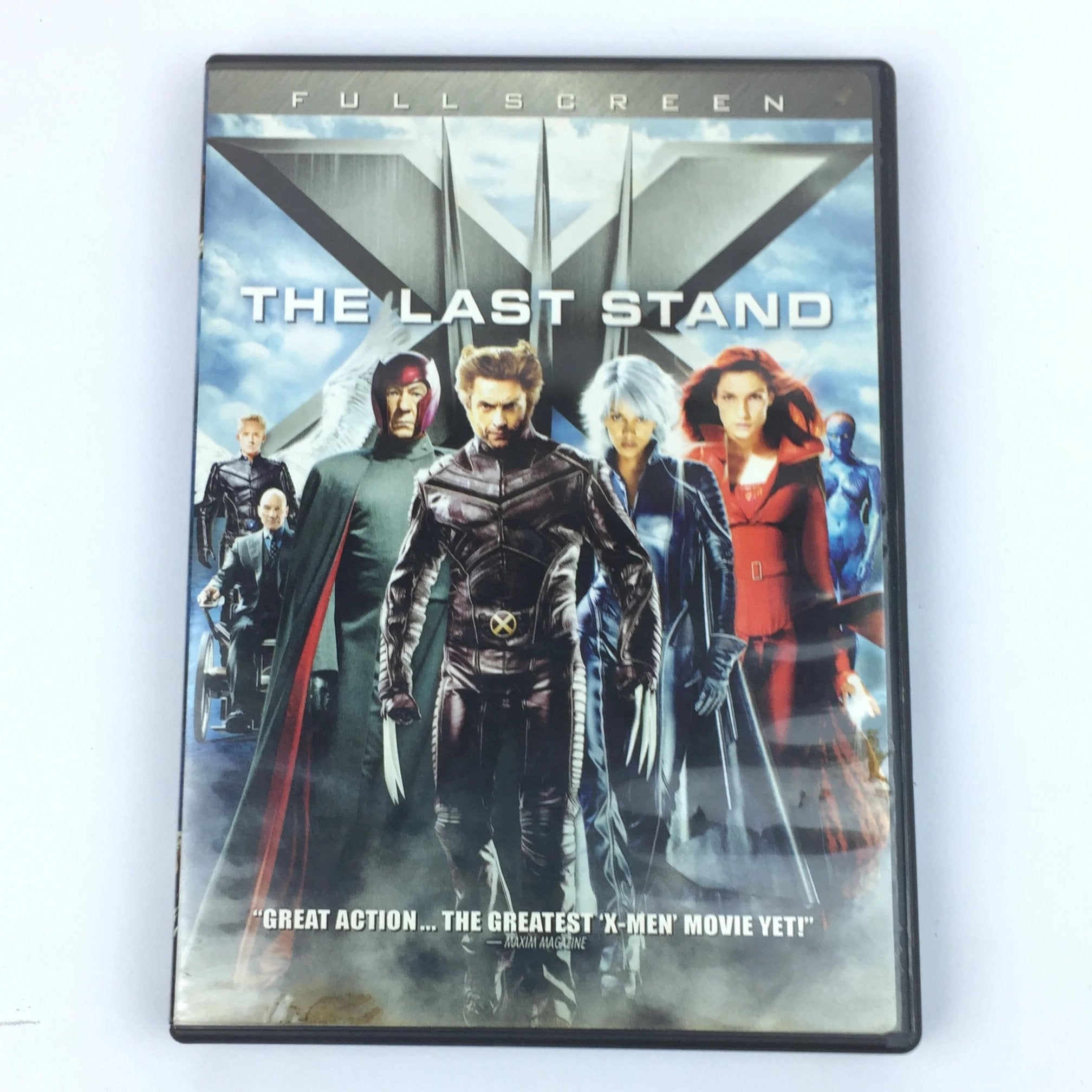 X Men The Last Stand (DVD, 2006, Full Screen) Hugh Jackman, Halle Berry, Stewart