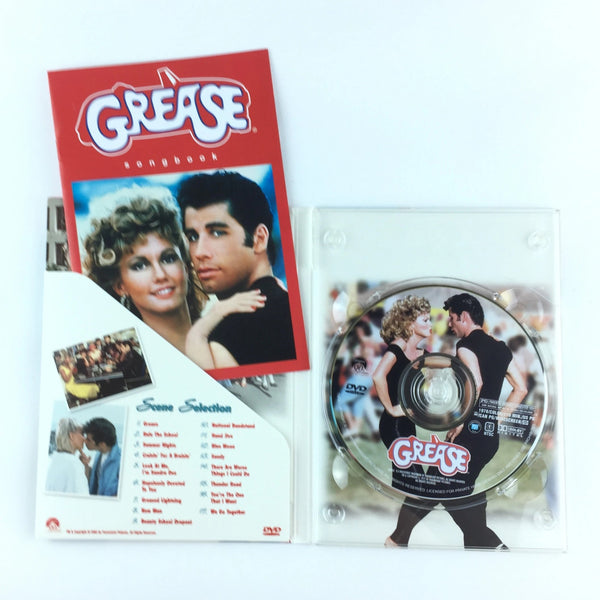 Grease (DVD, 2002, Widescreen Collection) John Travolta, Olivia Newton-John