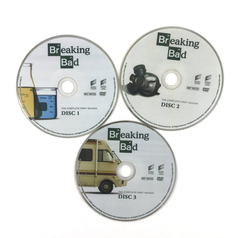 Breaking Bad - Complete First Season - 3 DVD DISCS ONLY