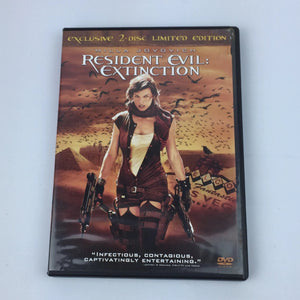 Resident Evil: Extinction (DVD, 2007, 2-Disc, Limited Edition) Mills Jovovich