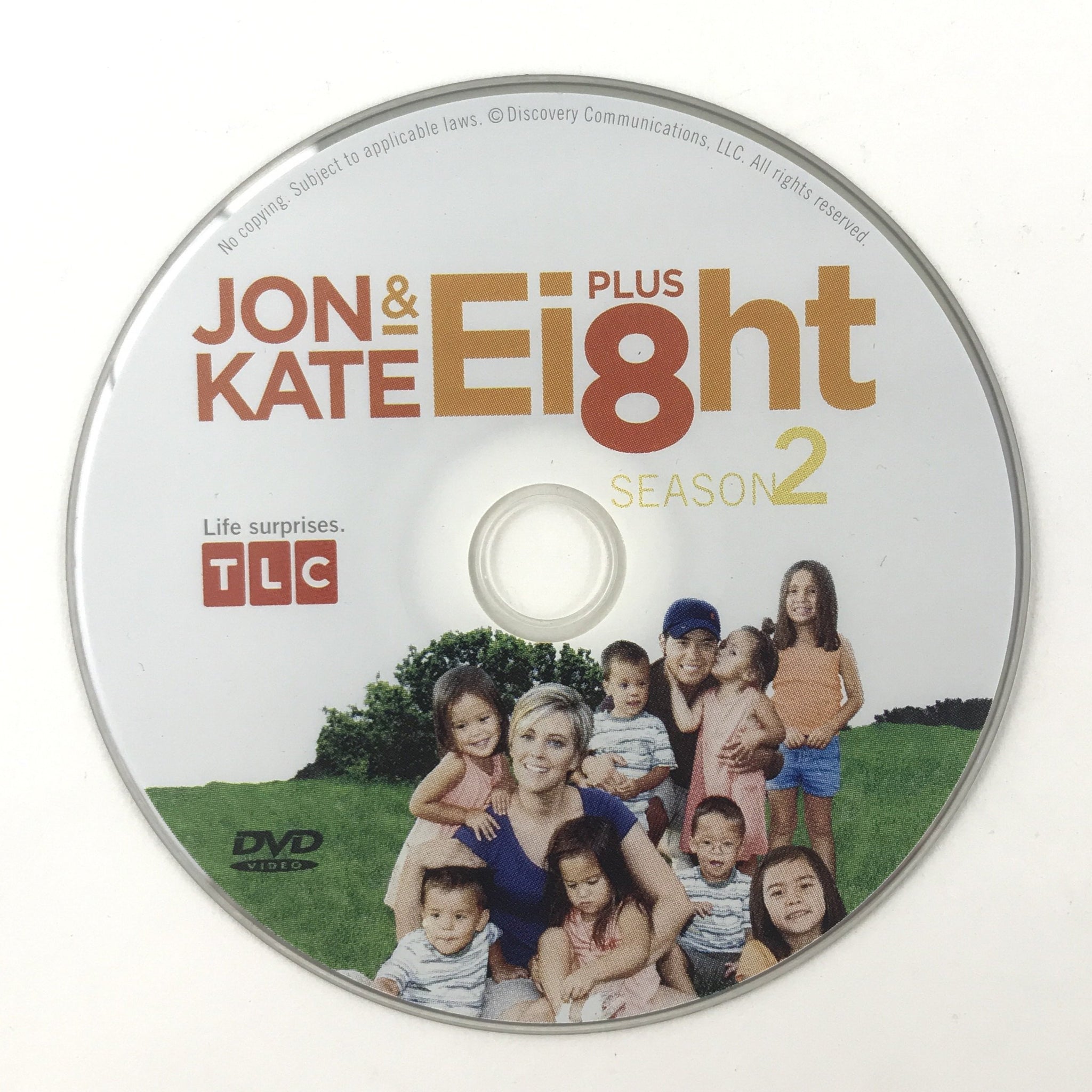 Jon and Kate Plus Eight - Complete Season 2 (DVD) DISC ONLY