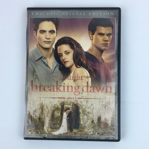 The Twilight Saga - Breaking Dawn Part 1 (DVD, 2012) Kristen Stewart, Robert Pattinson