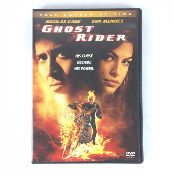 Ghost Rider (DVD, 2007, Full Screen) Nicolas Cage, Eva Mendes