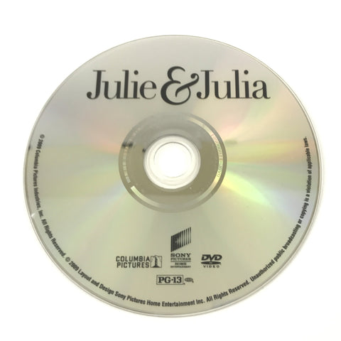 Julie & Julia (DVD,2009) Meryl Streep, Amy Adams - DISC ONLY