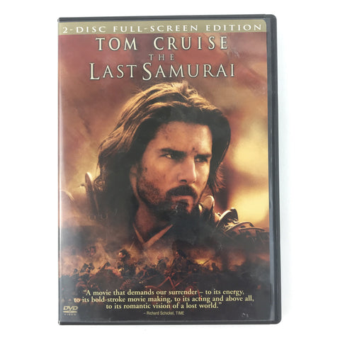 The Last Samurai (DVD, Fullscreen) Tom Cruise