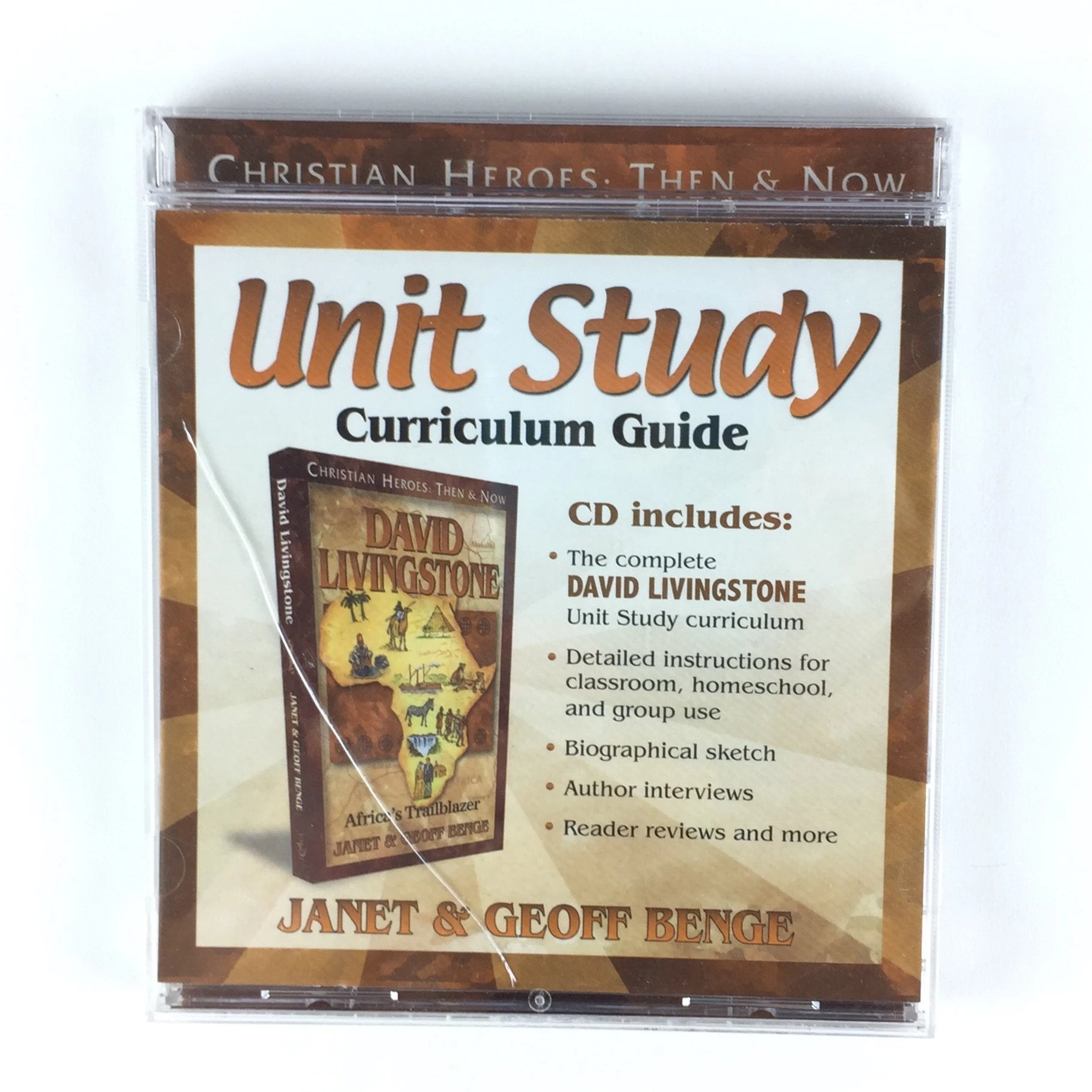 David Livingstone: Unit Study Curriculum Guide CD by Janet and Geoff Benge
