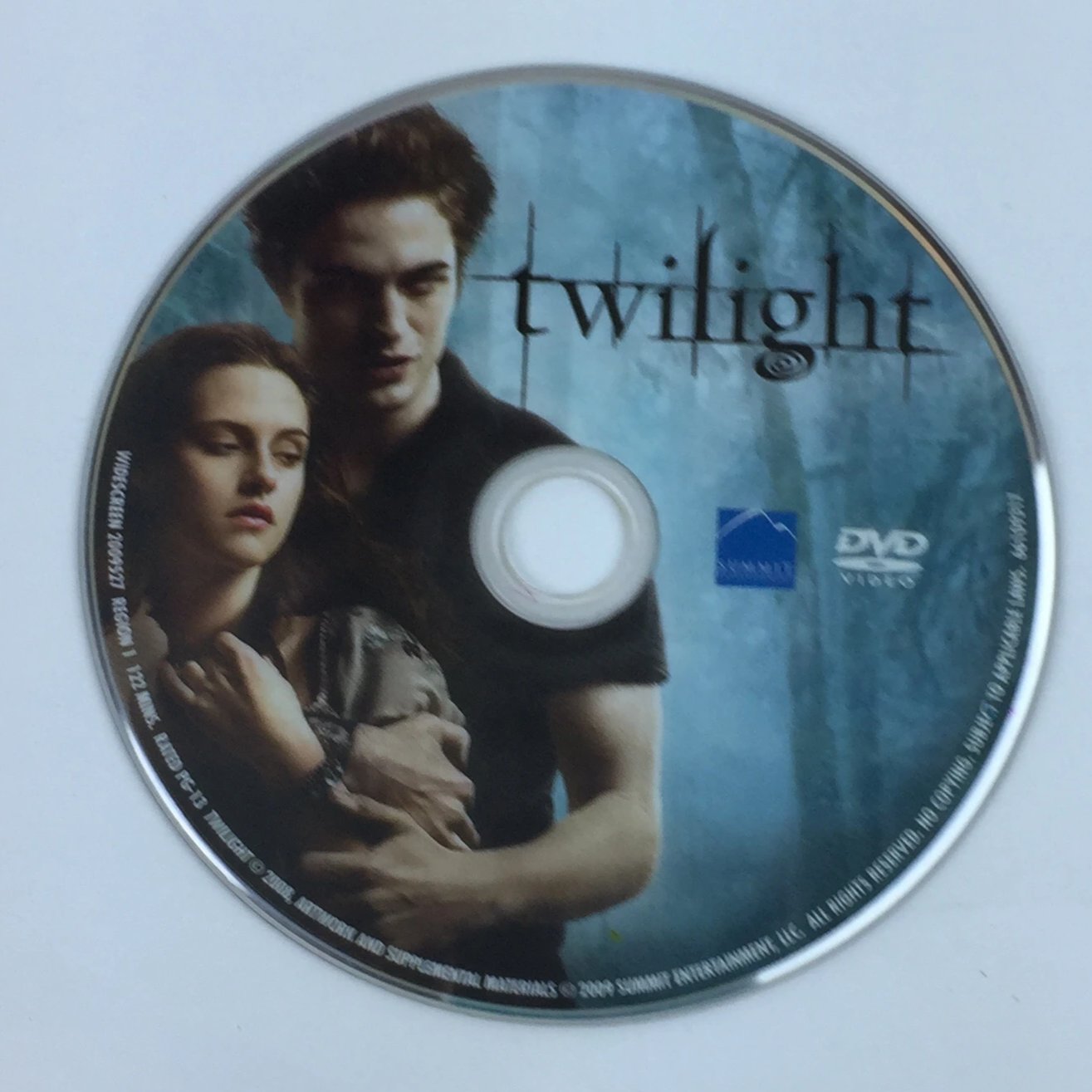 Twilight (DVD, 2009) Kristen Stewart, Robert Pattinson - DISC ONLY