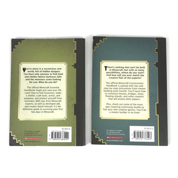 Minecraft Essential and Construction Handbooks - Mojang - Paperback
