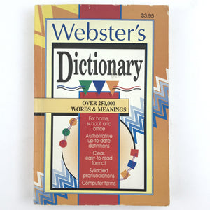 Webster’s Dictionary Student Edition - Over 250,000 Words by Landolls