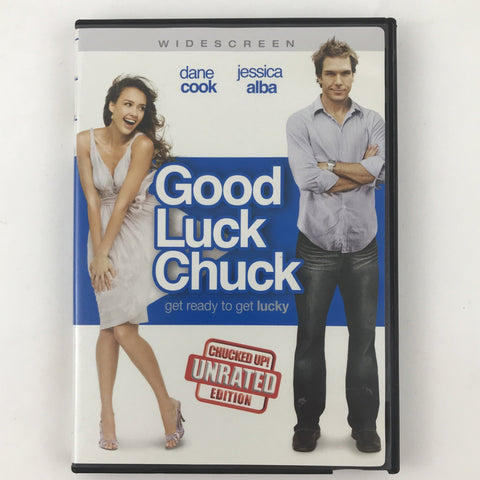 Good Luck Chuck (DVD, Widescreen) Unrated - Dane Cook, Jessica Alba