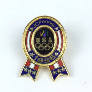1996 Olympic USA Lapel Pin - JC Penney Hat Pin
