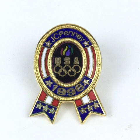 1996 Olympic USA Lapel Pin - JC Penney Hat Pin