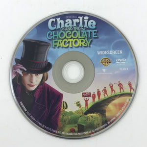 Charlie And The Chocolate Factory (DVD, Widescreen) Johnny Depp - DISC ONLY