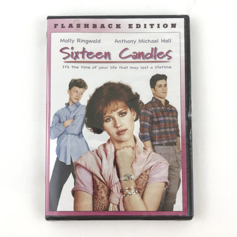 Sixteen Candles (DVD, Widescreen) Flashback Edition - Molly Ringwald - NEW