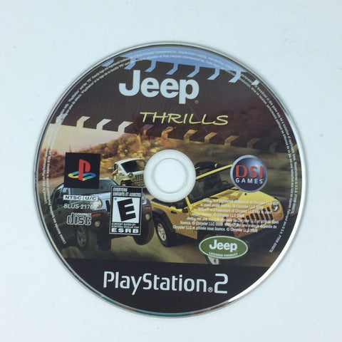 PlayStation 2 - Jeep Thrills Game - PS2 - DISC ONLY